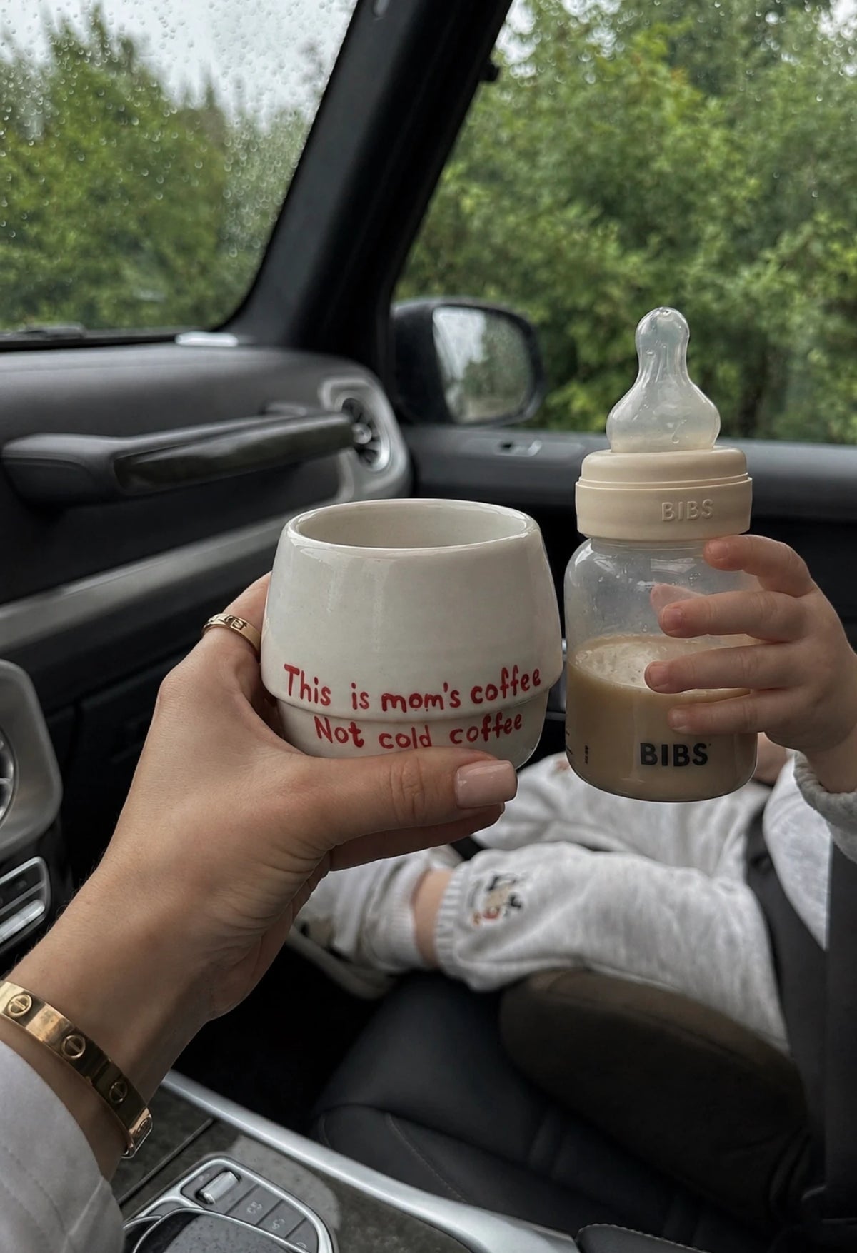 Mom's Coffee Seramik Fincan